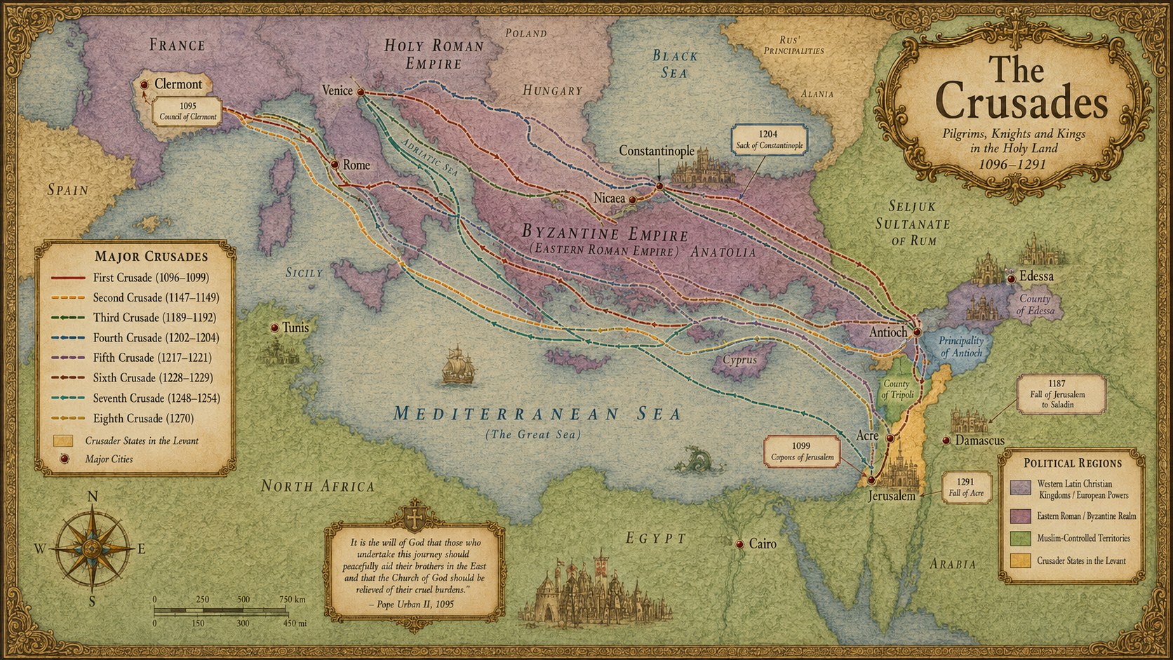 The Crusades: Pilgrims, Knights and Kings