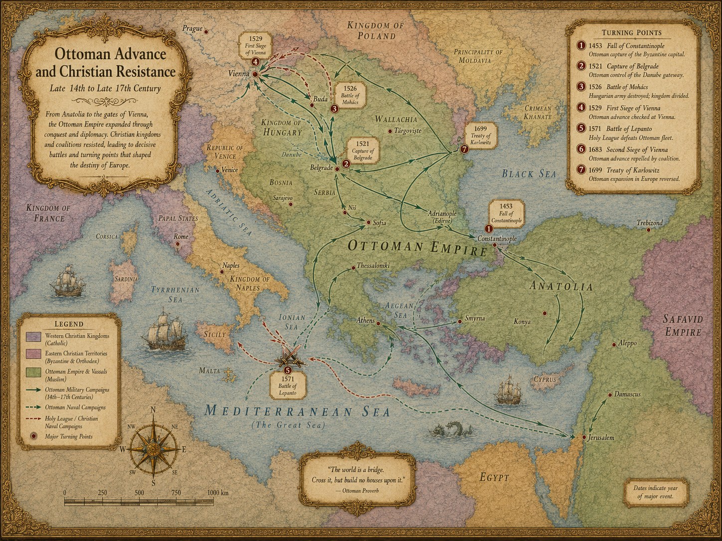 Ottoman Advance and Christian Resistance