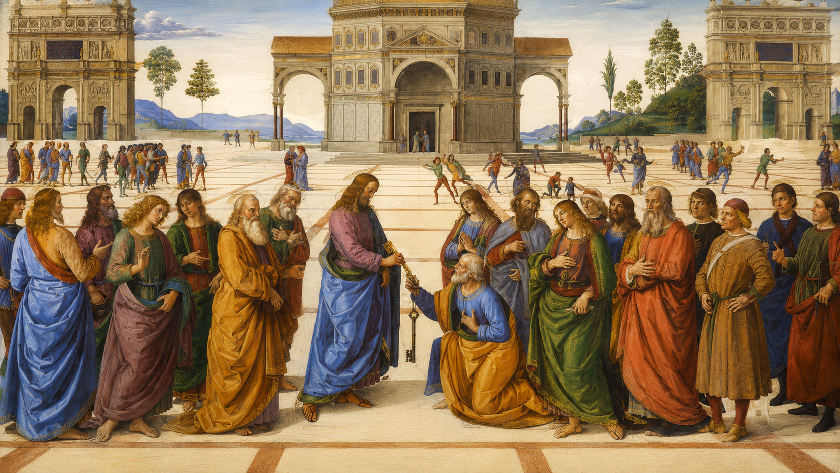 Christus tradit claves Petro
