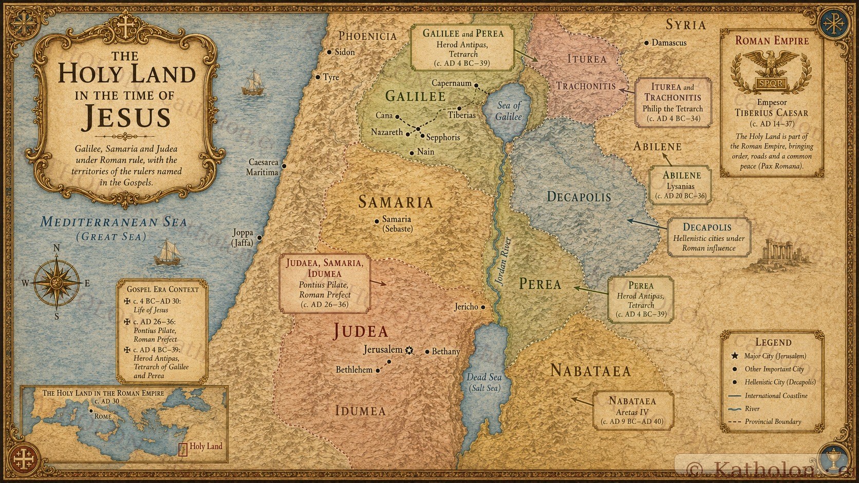 The Holy Land in the Time of Christ
