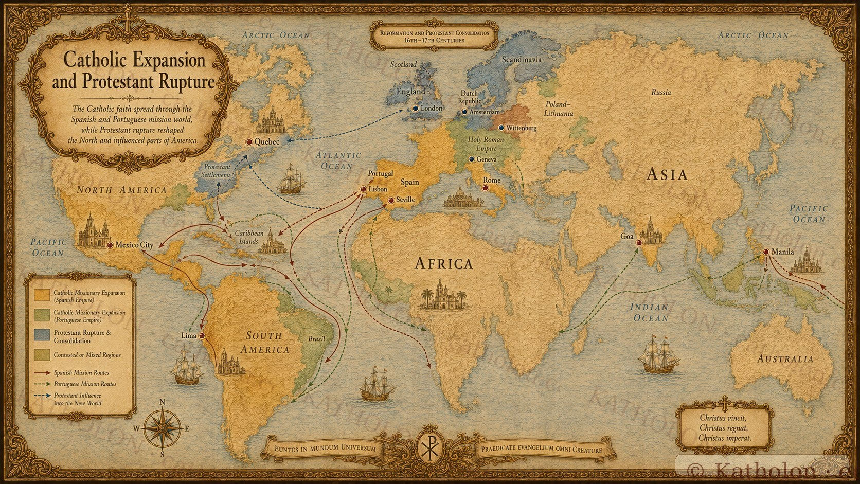 Catholic Expansion and Protestant Rupture