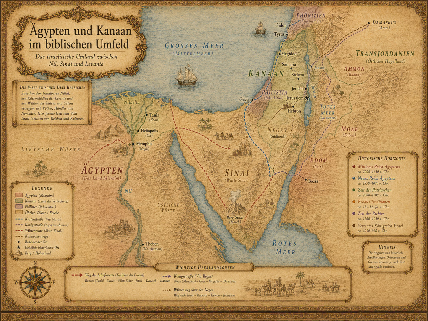 Egypt and Canaan in the Biblical Setting