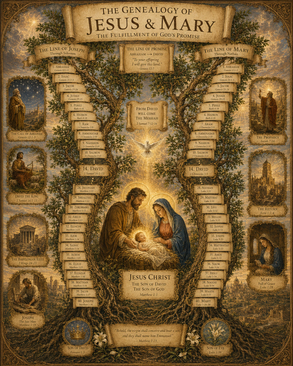 Genealogy of Jesus and Mary