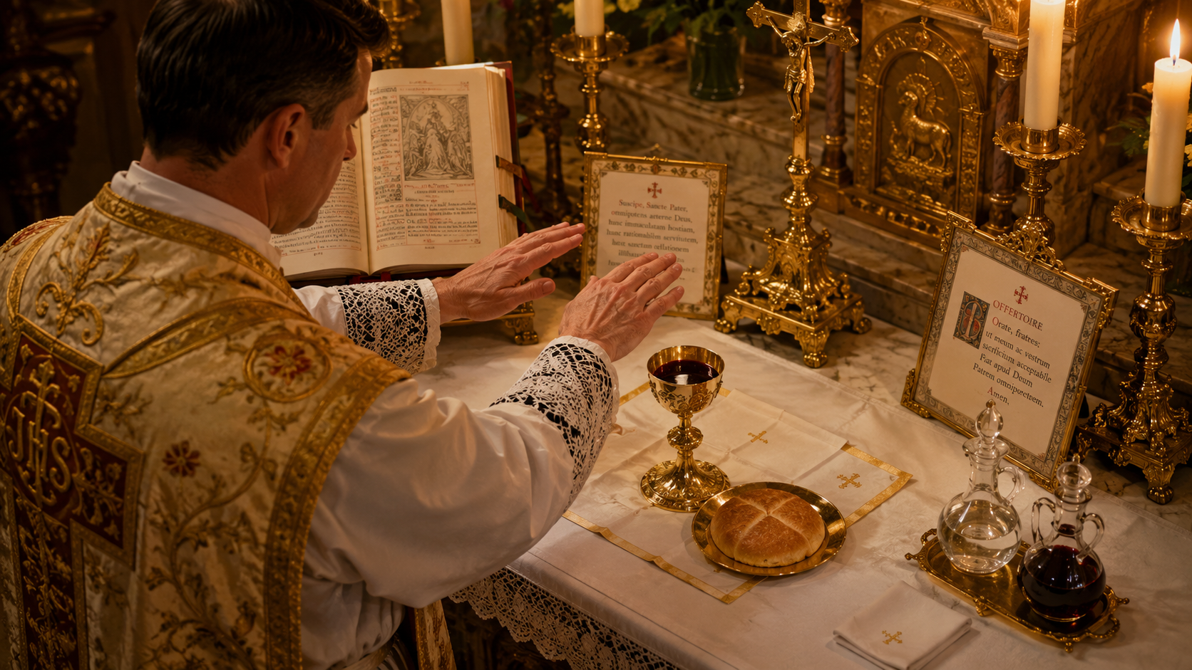 The offertory in the traditional Roman rite