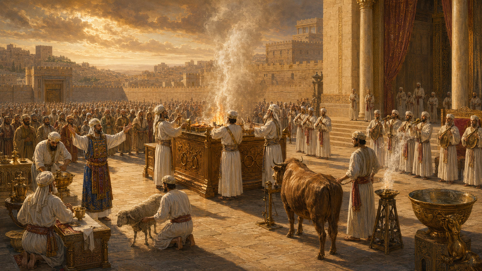 Sacrifice and priestly worship in the Old Covenant