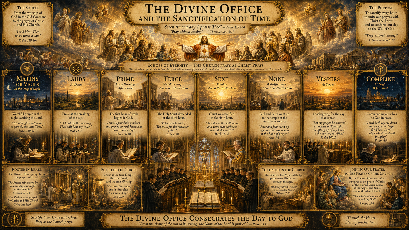 The Divine Office and the sanctification of time