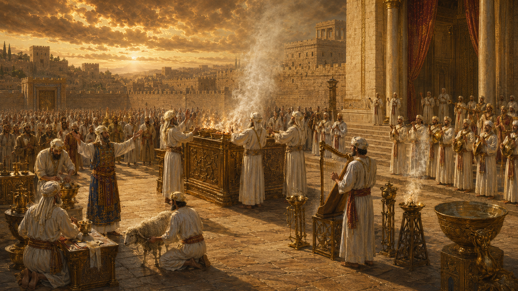 Temple and Psalms