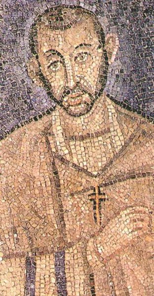 Historical or devotional representation associated with Ambrose of Milan