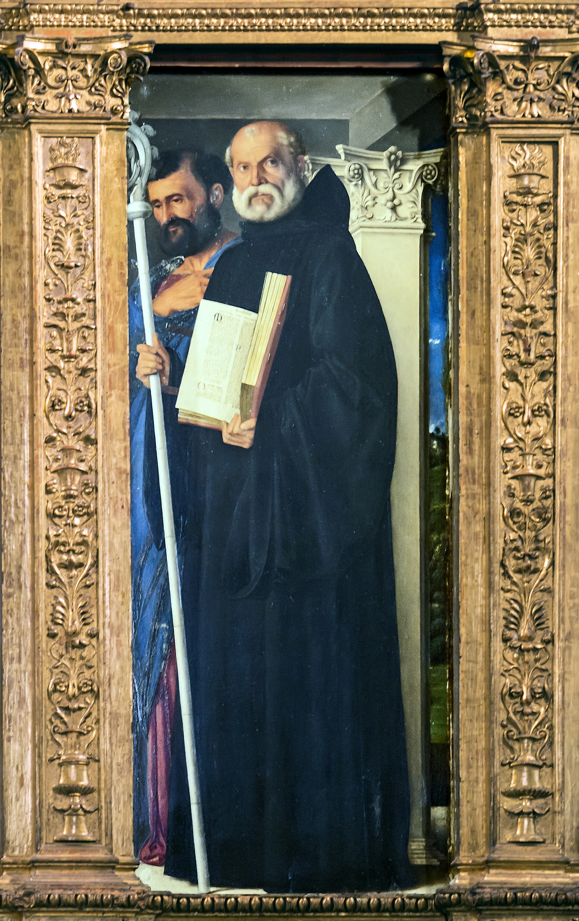 Historical or devotional representation associated with Benedict of Nursia