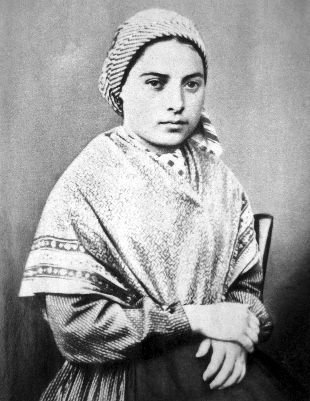 Historical or devotional representation associated with Bernadette Soubirous