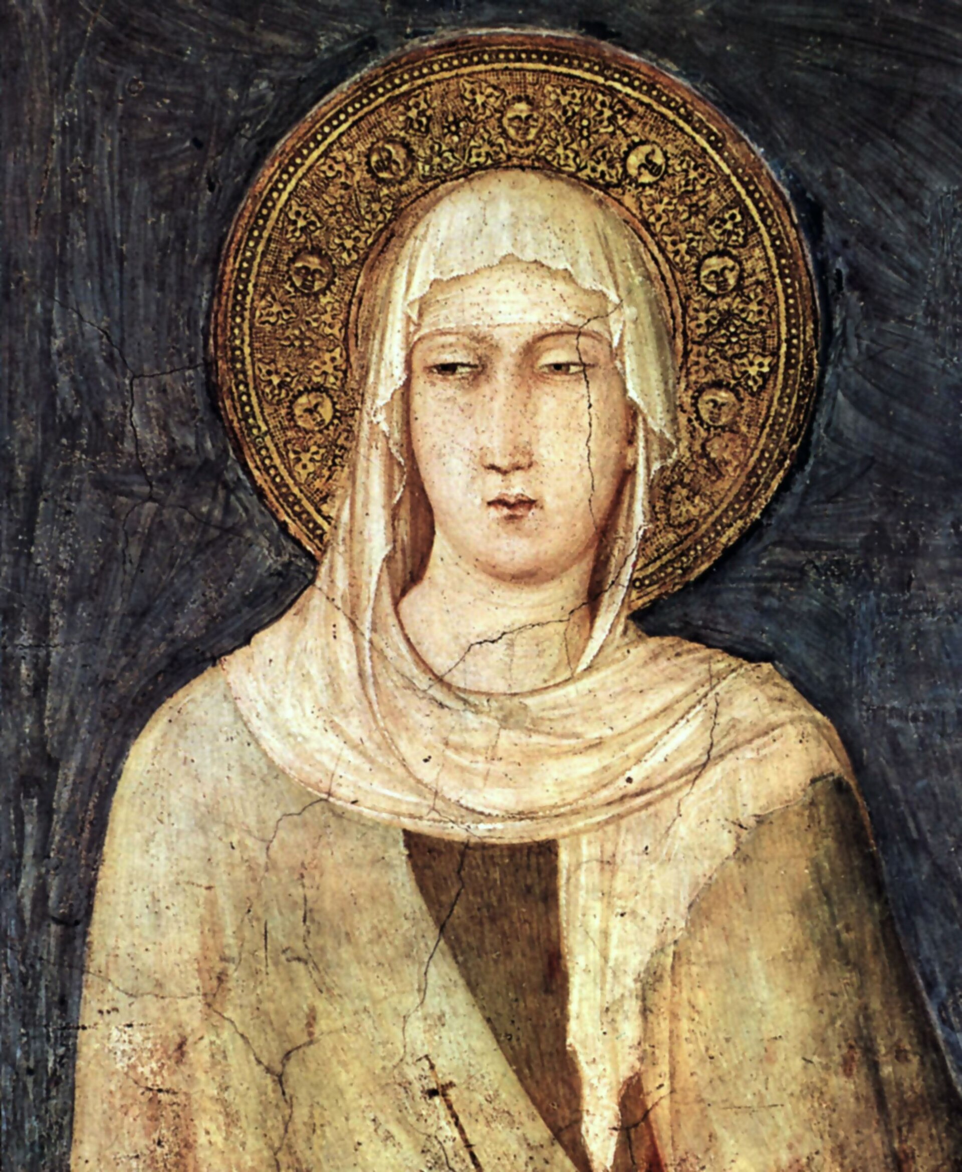 Historical or devotional representation associated with Clare of Assisi