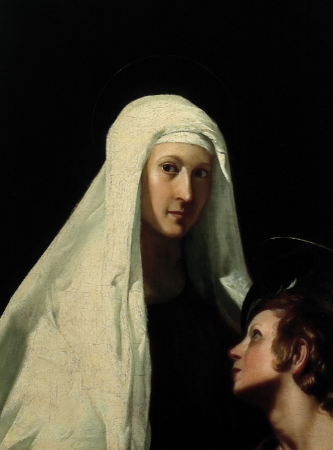 Historical or devotional representation associated with Frances of Rome