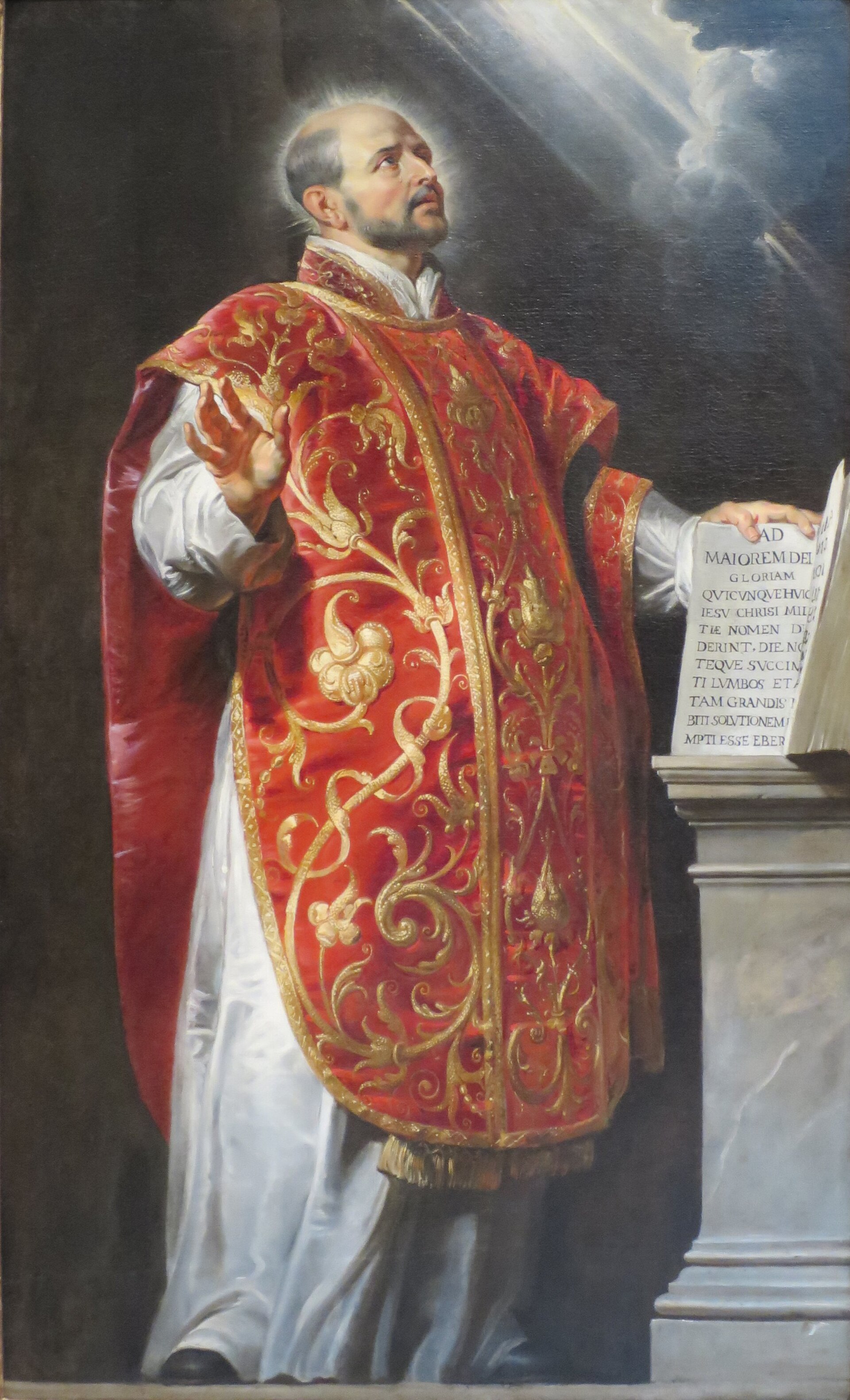 Historical or devotional representation associated with Ignatius of Loyola