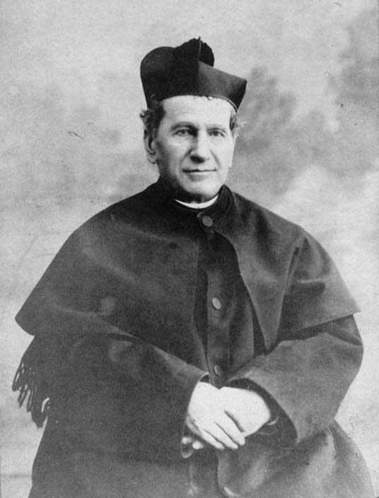 Historical or devotional representation associated with John Bosco