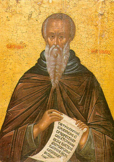Historical or devotional representation associated with John Climacus