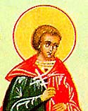 Historical or devotional representation associated with Amphian