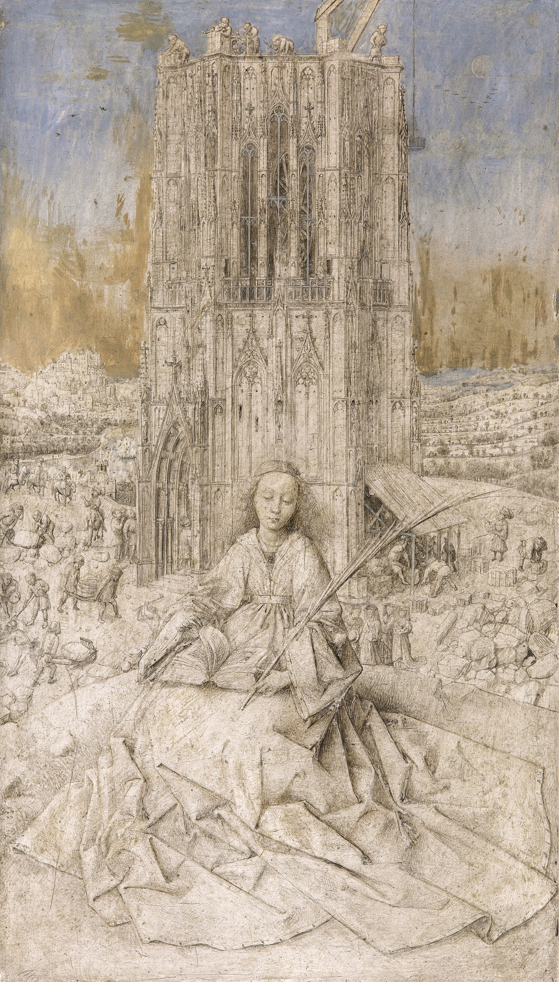 Historical or devotional representation associated with Barbara