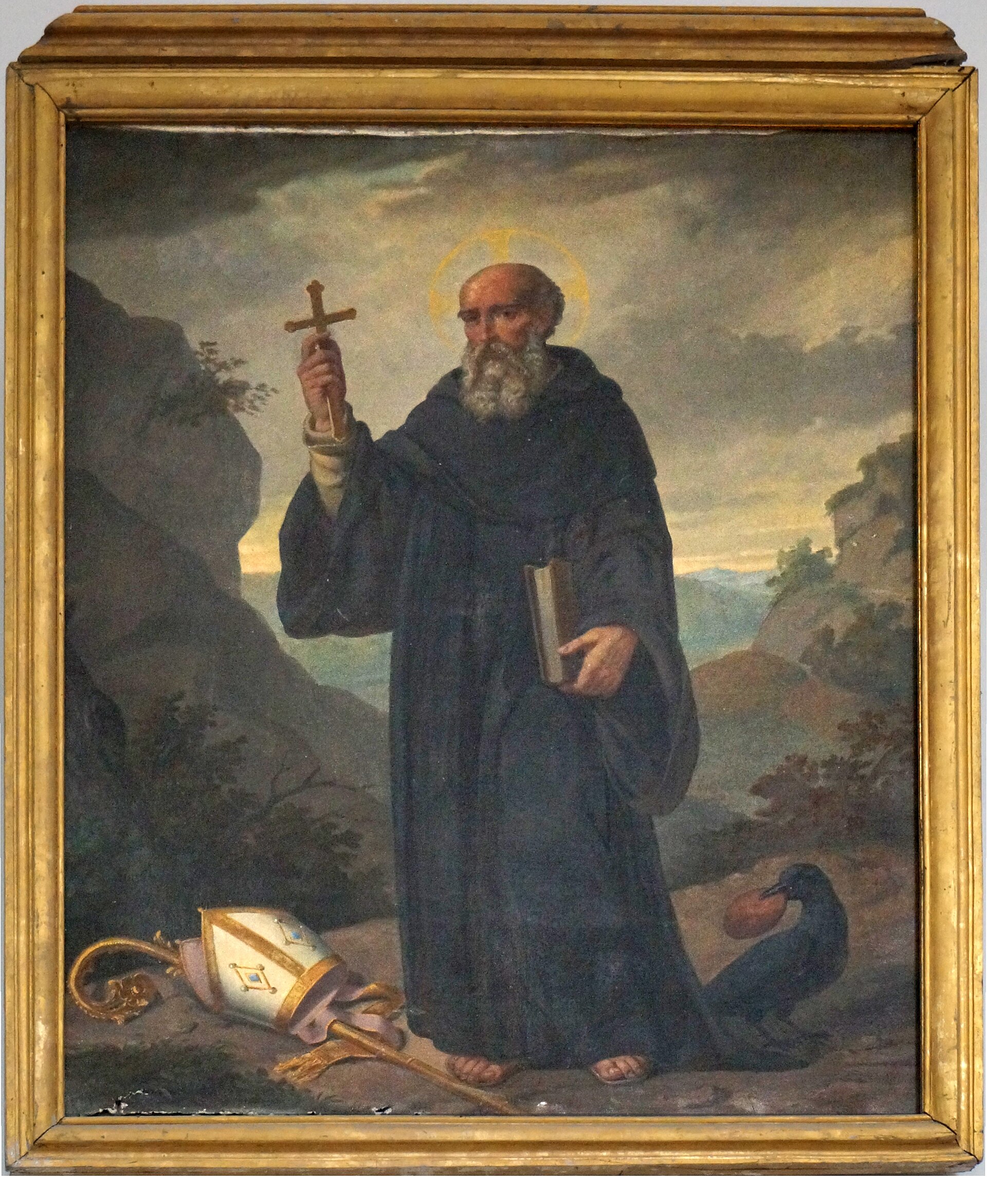 Historical or devotional representation associated with Basolus