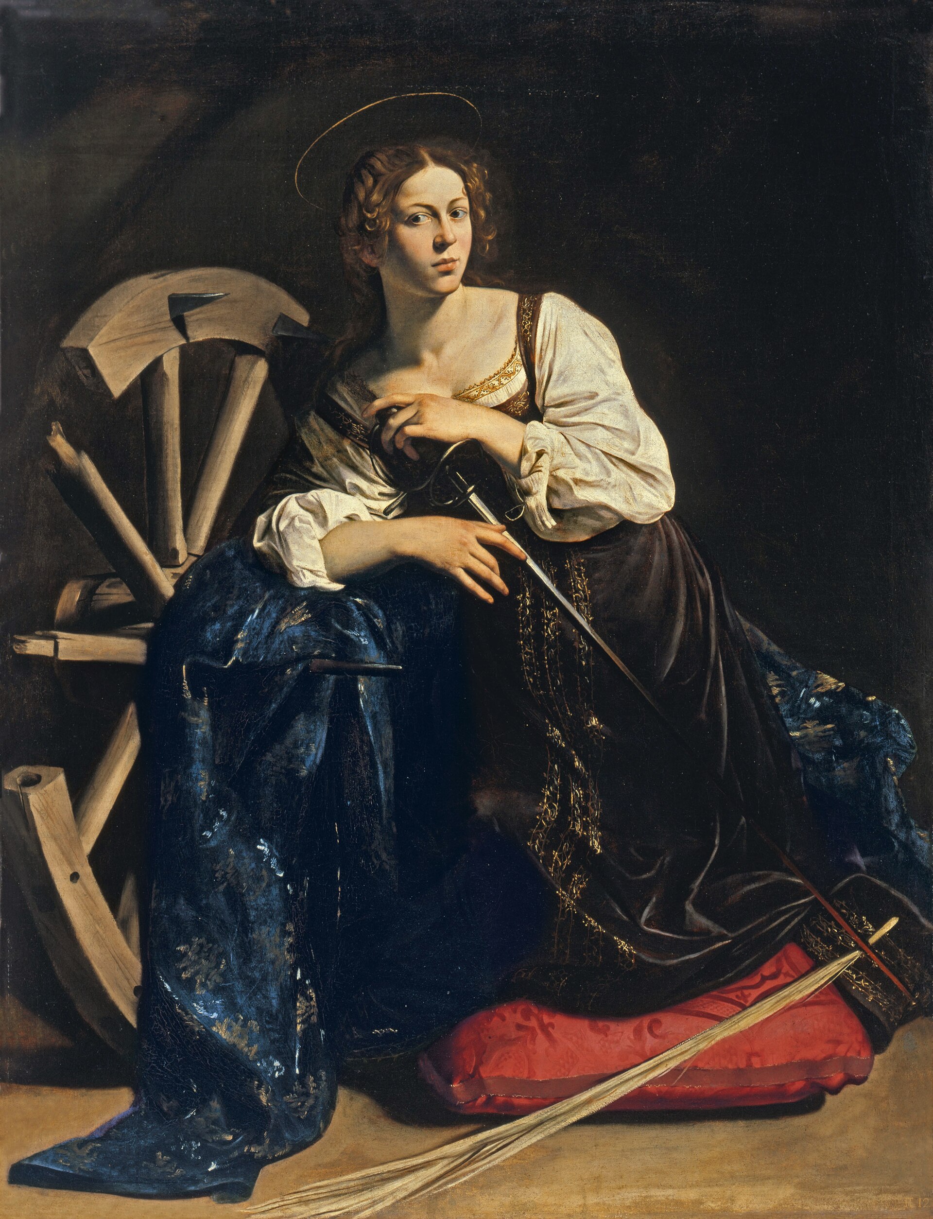 Historical or devotional representation associated with Catherine of Alexandria