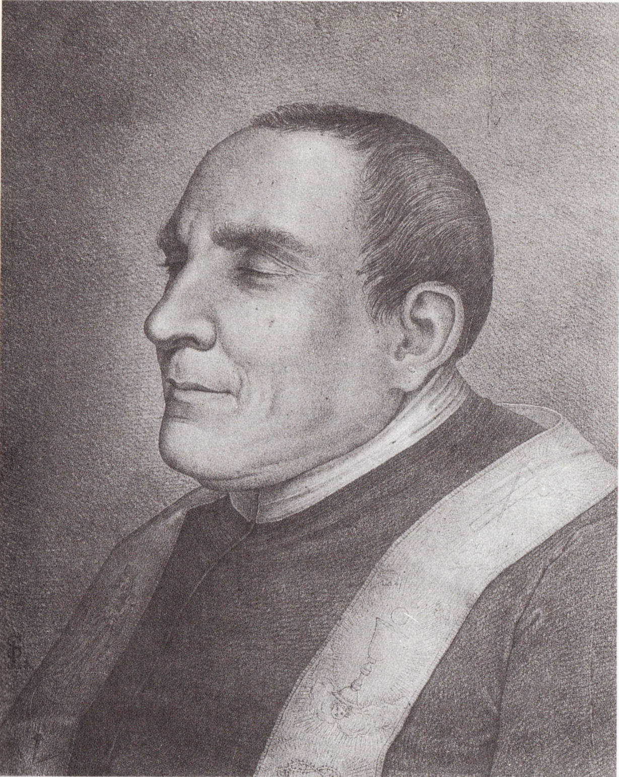 Historical or devotional representation associated with Clement Mary Hofbauer