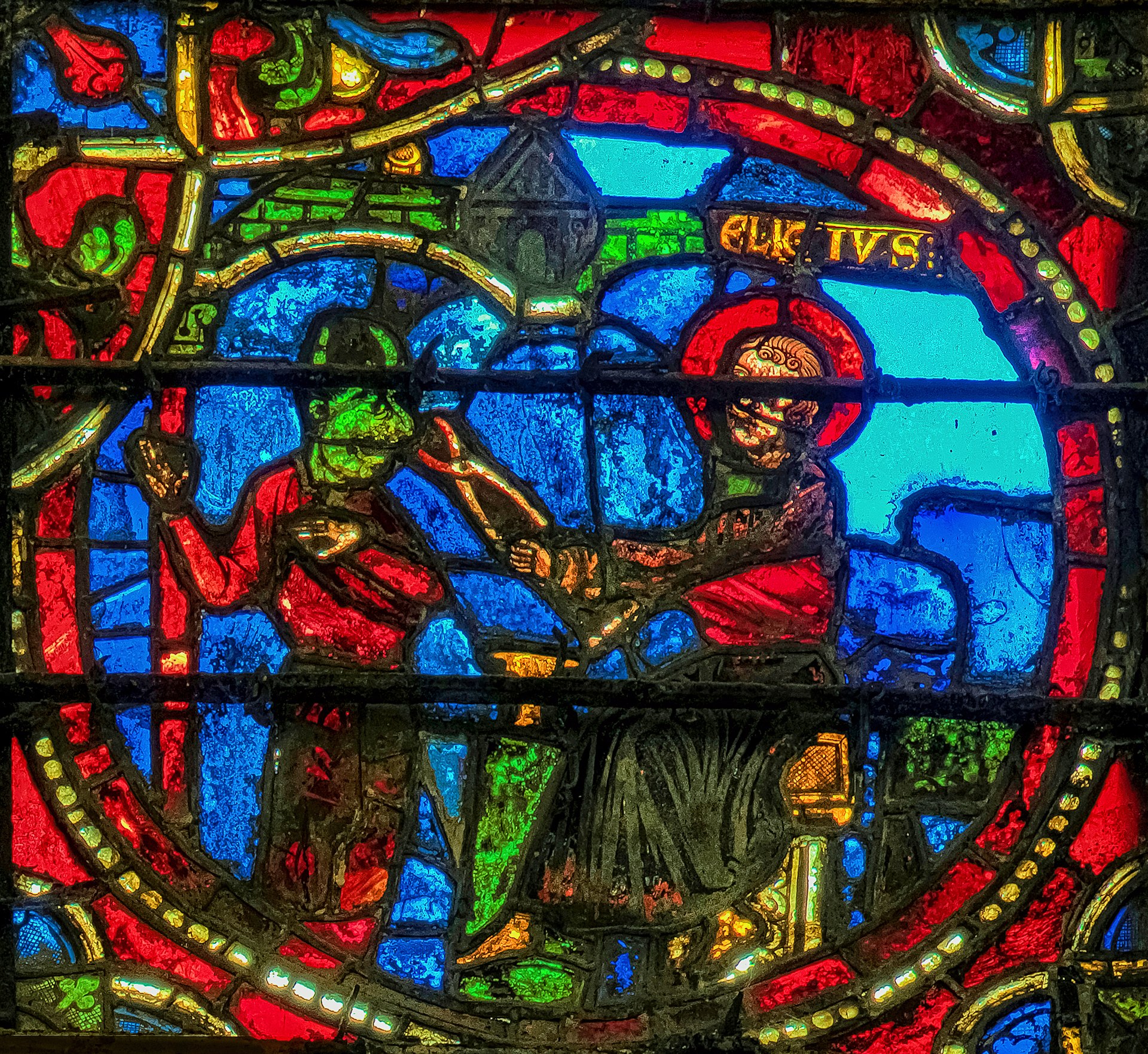 Historical or devotional representation associated with Eligius