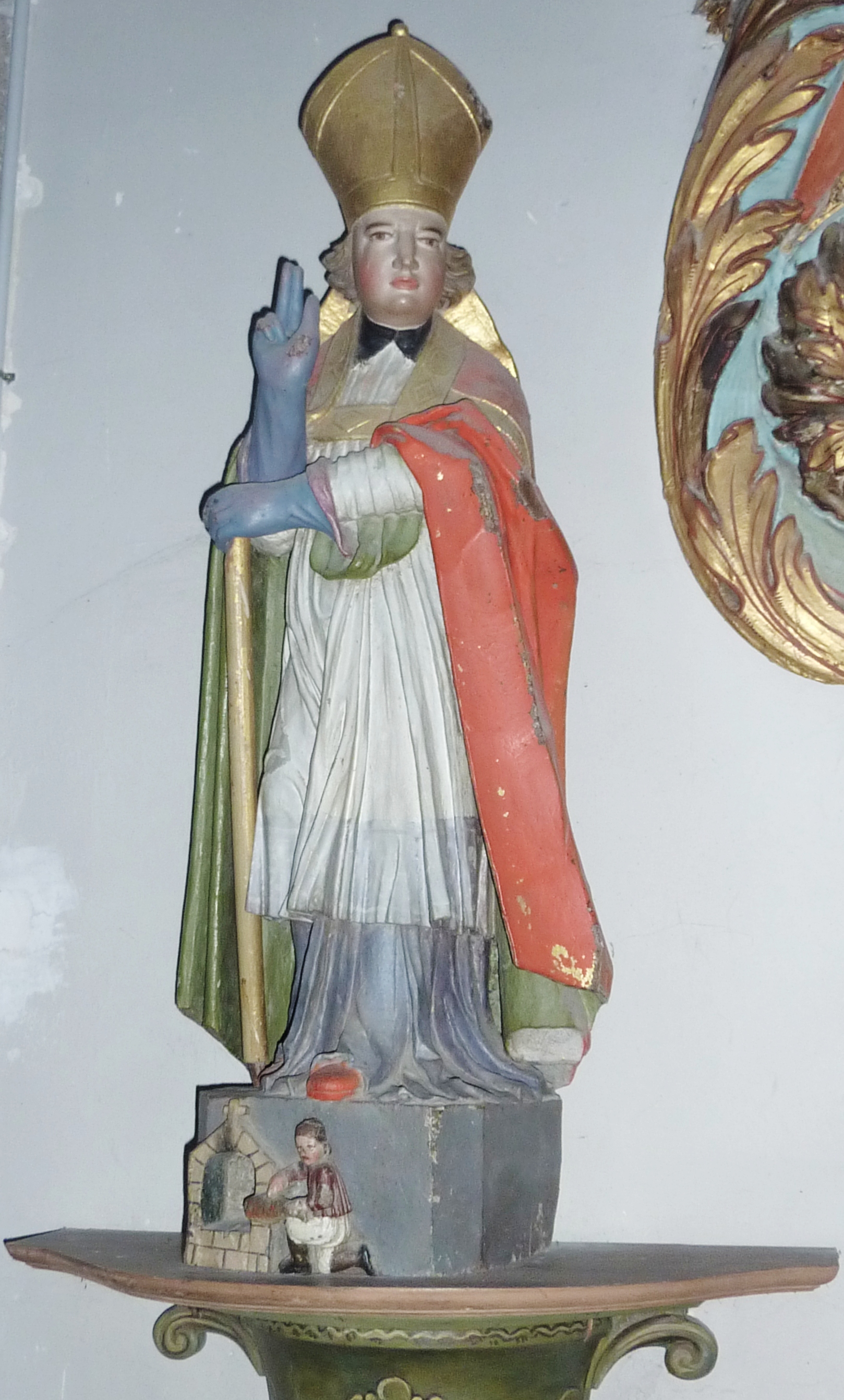 Historical or devotional representation associated with Ethbin