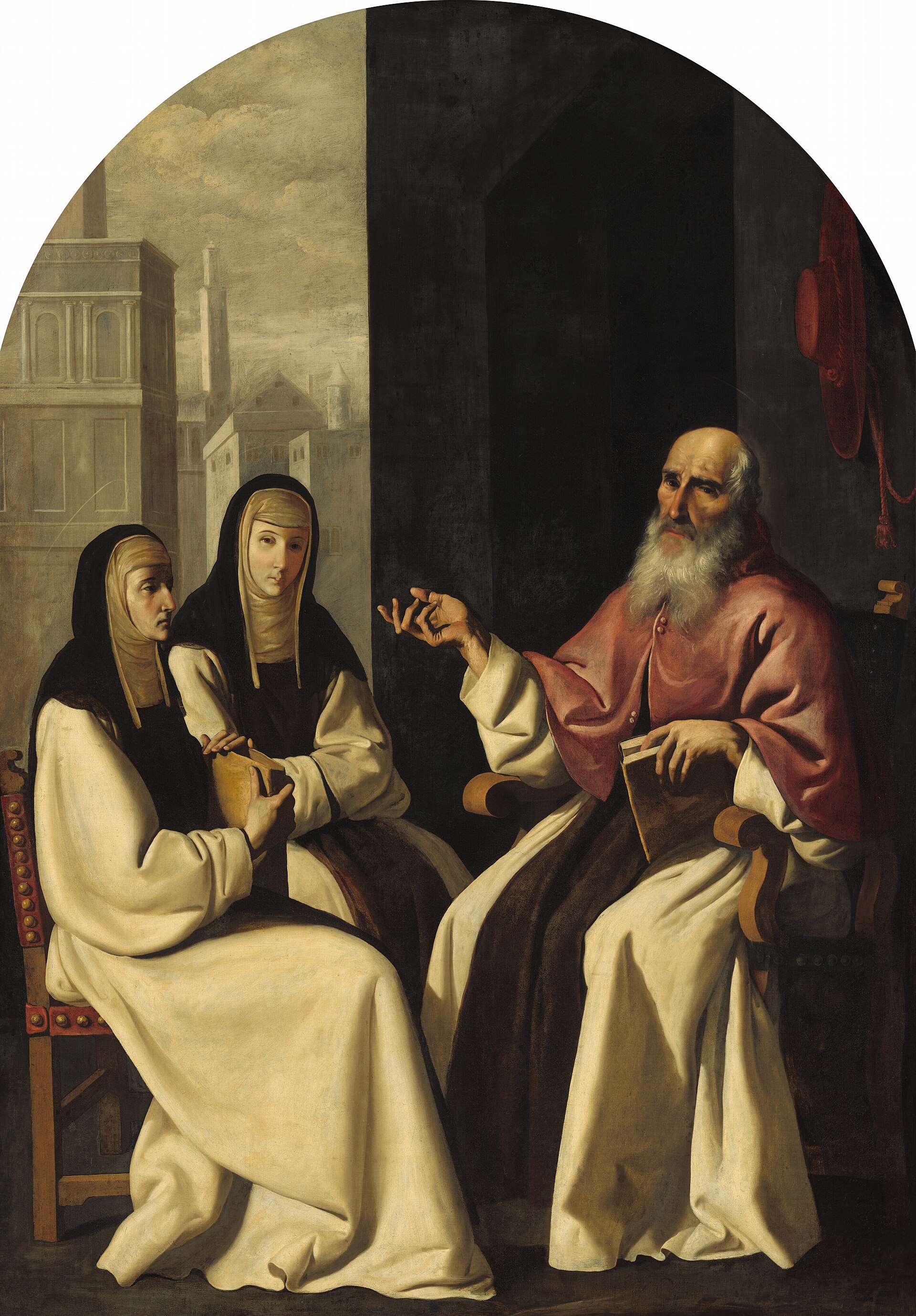 Historical or devotional representation associated with Eustochium