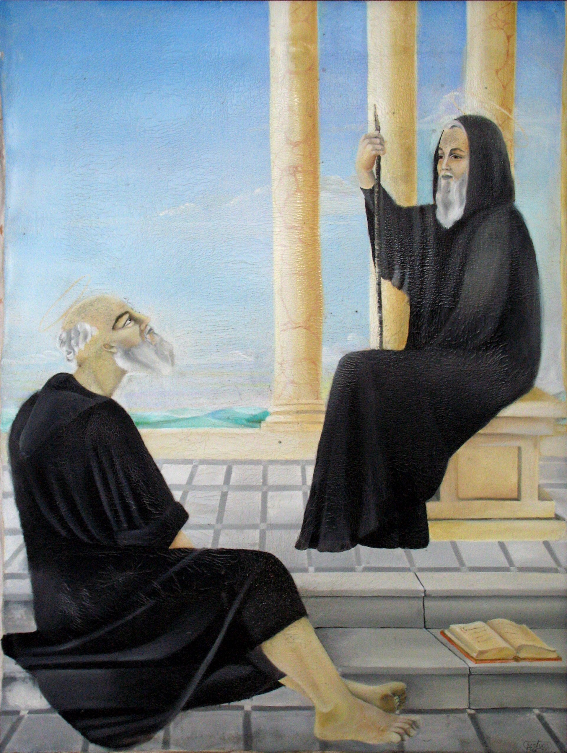 Historical or devotional representation associated with Fantinus