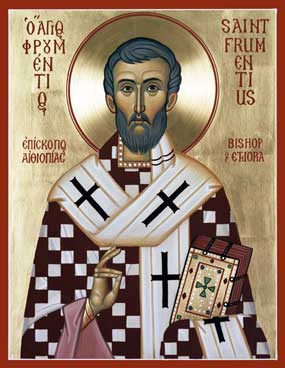 Historical or devotional representation associated with Frumentius