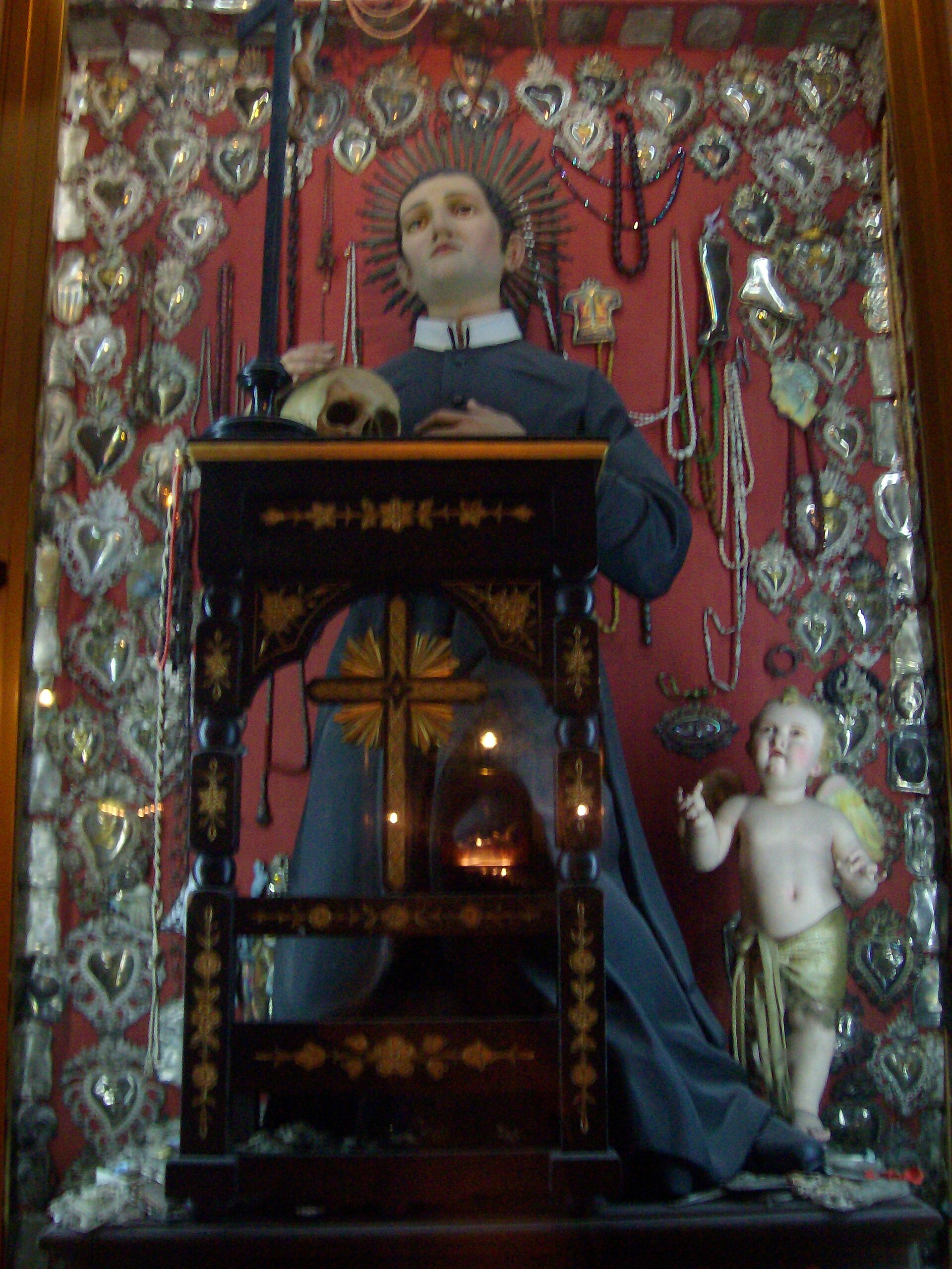 Historical or devotional representation associated with Gerard Majella