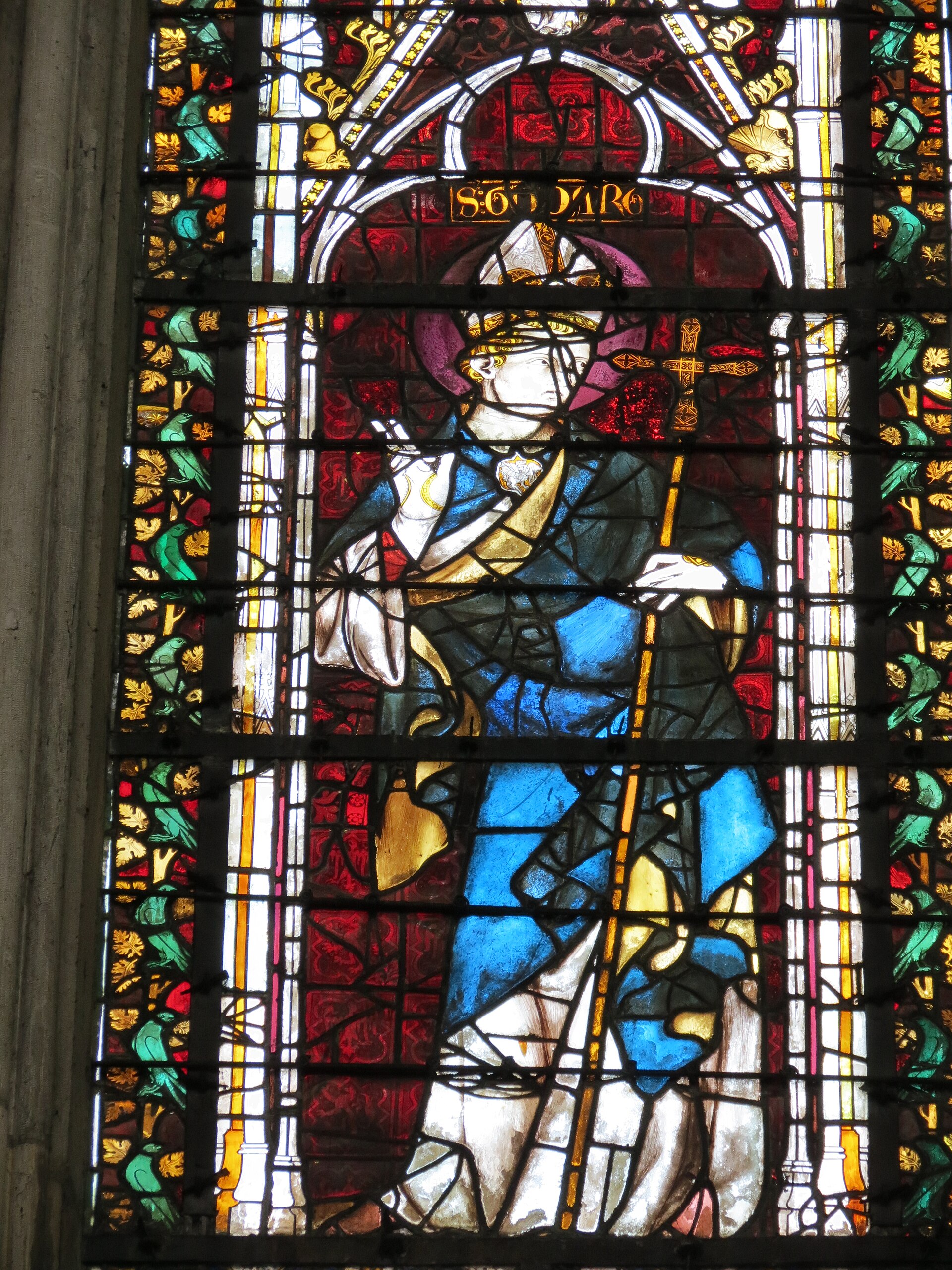 Historical or devotional representation associated with Gildard