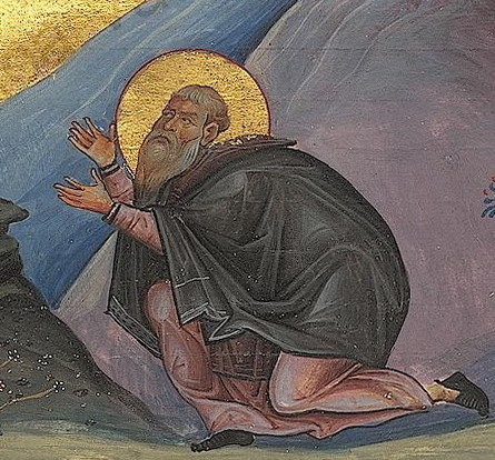 Historical or devotional representation associated with Hilarion