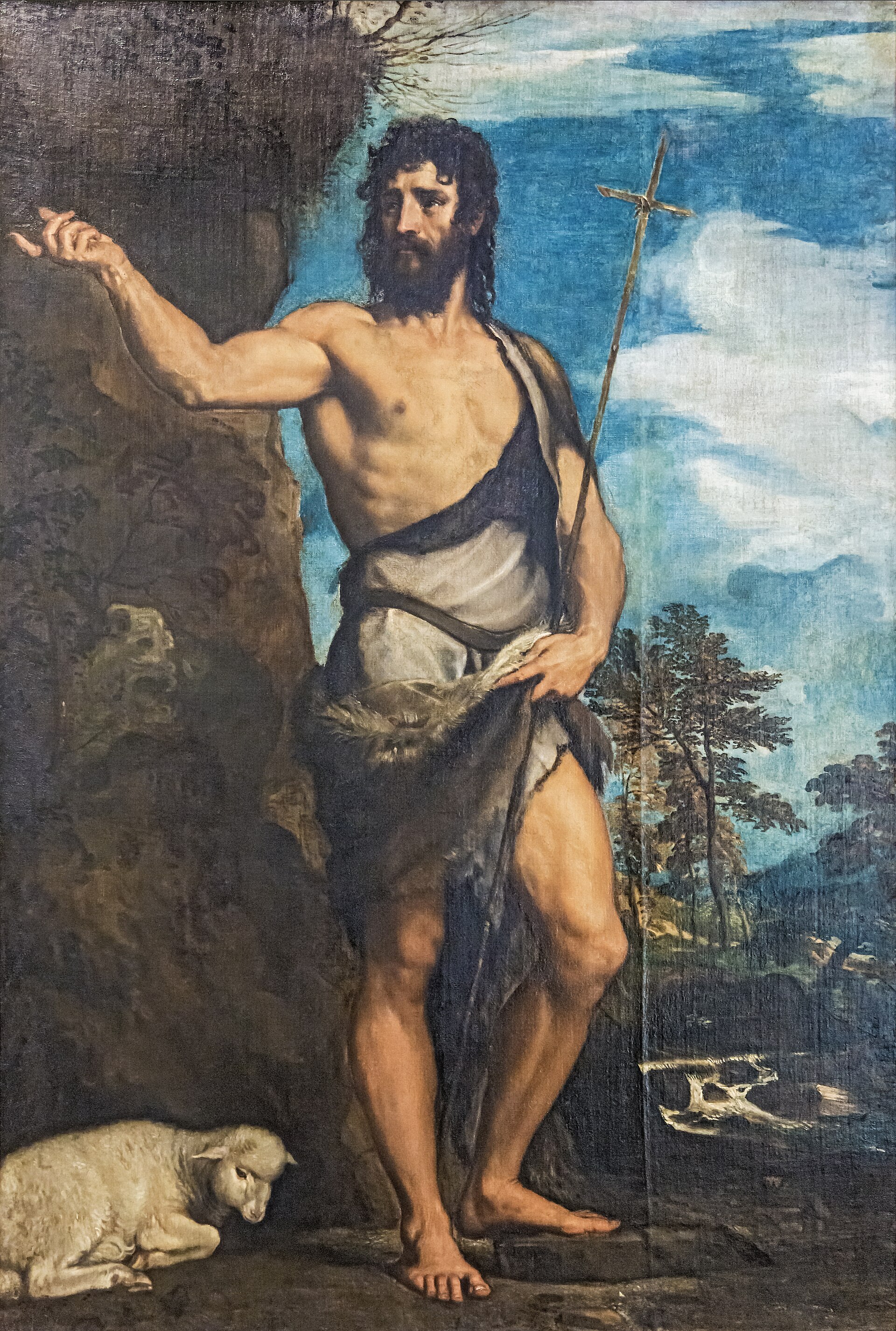 Historical or devotional representation associated with John the Baptist