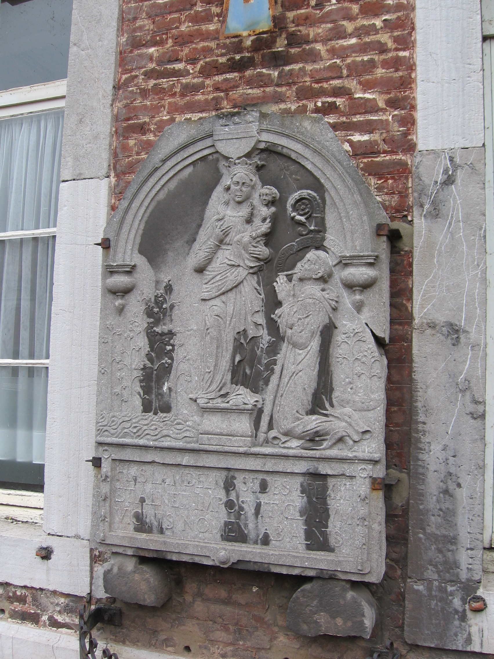 Historical or devotional representation associated with Landelin