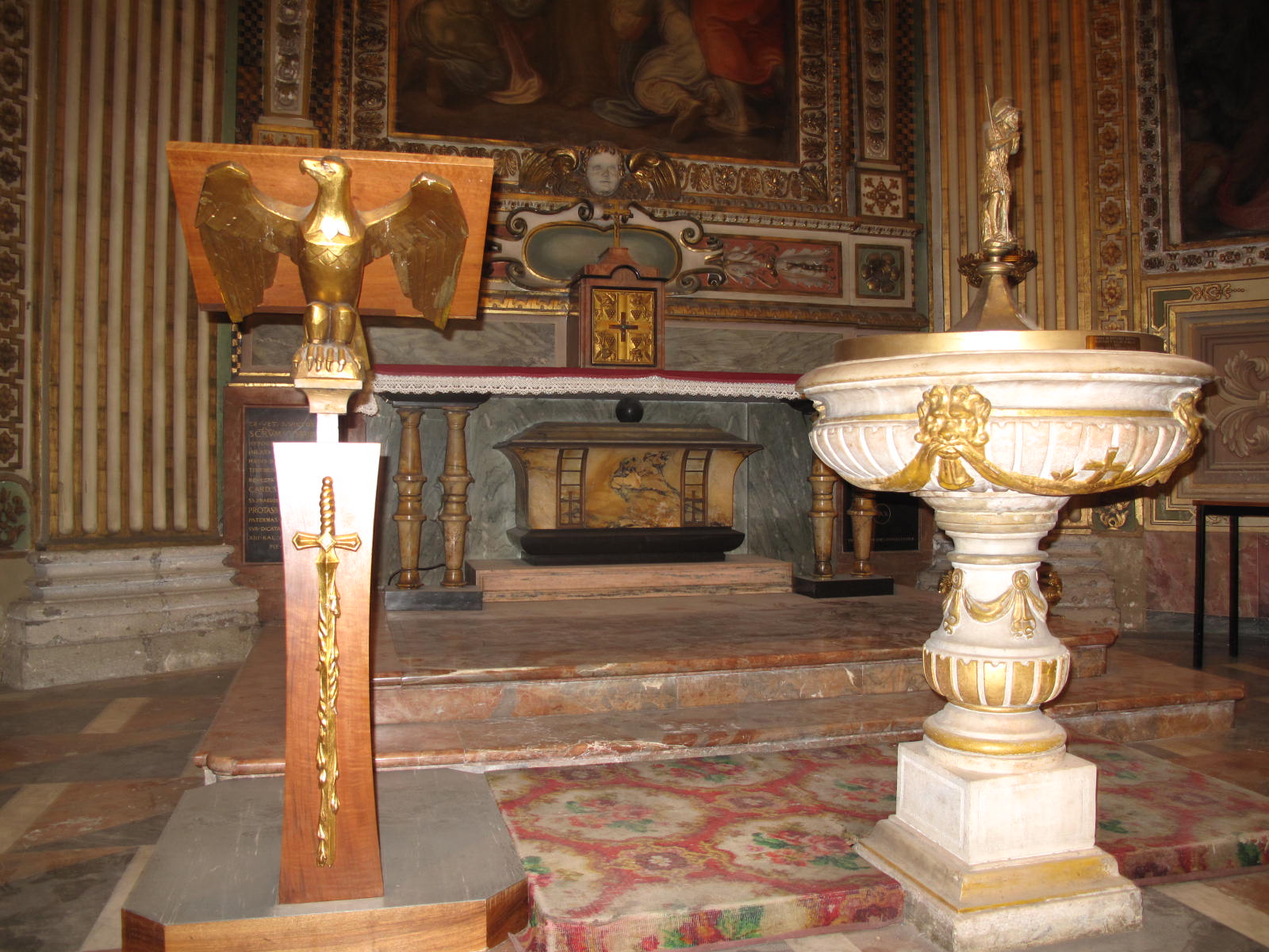 Historical or devotional representation associated with Mirocles