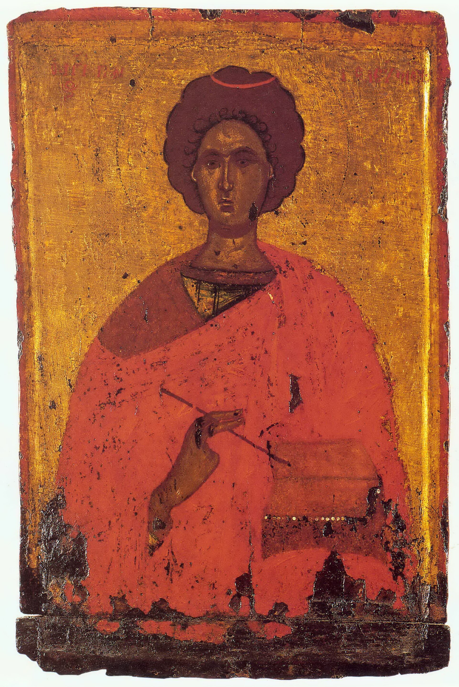 Historical or devotional representation associated with Pantaleon