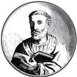 Historical or devotional representation associated with Peter Chrysologus