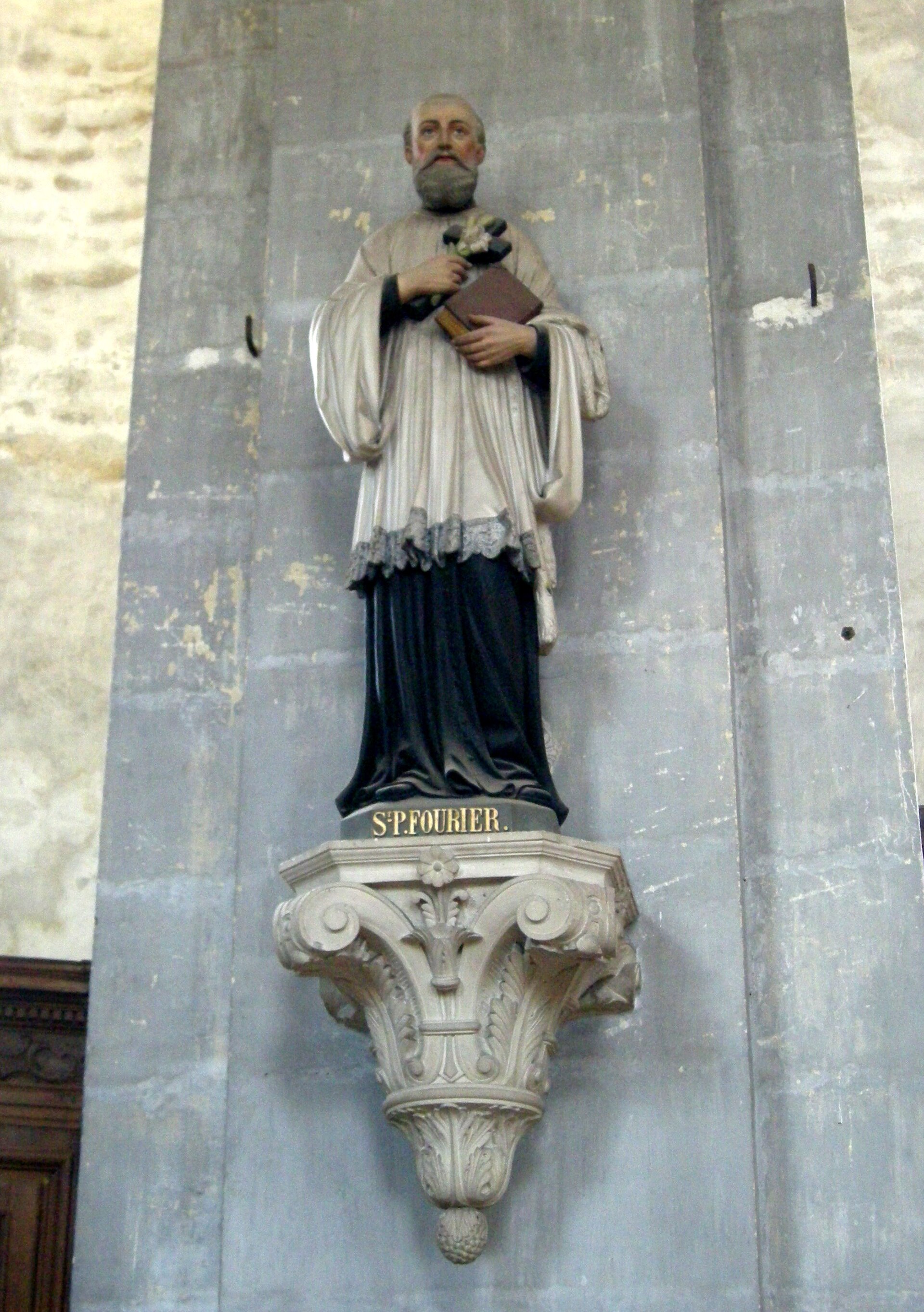 Historical or devotional representation associated with Peter Fourier