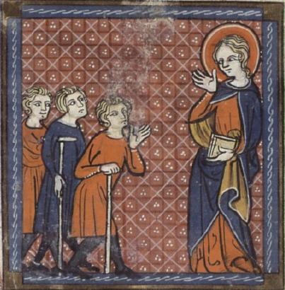 Historical or devotional representation associated with Petronilla