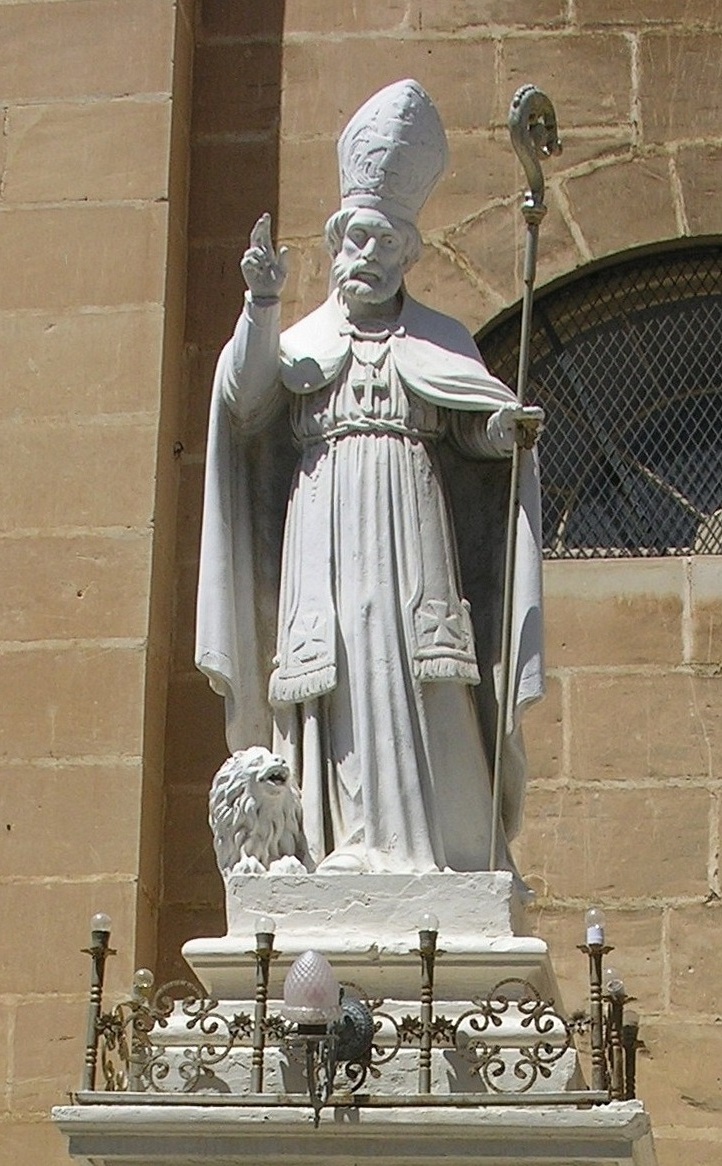 Historical or devotional representation associated with Publius