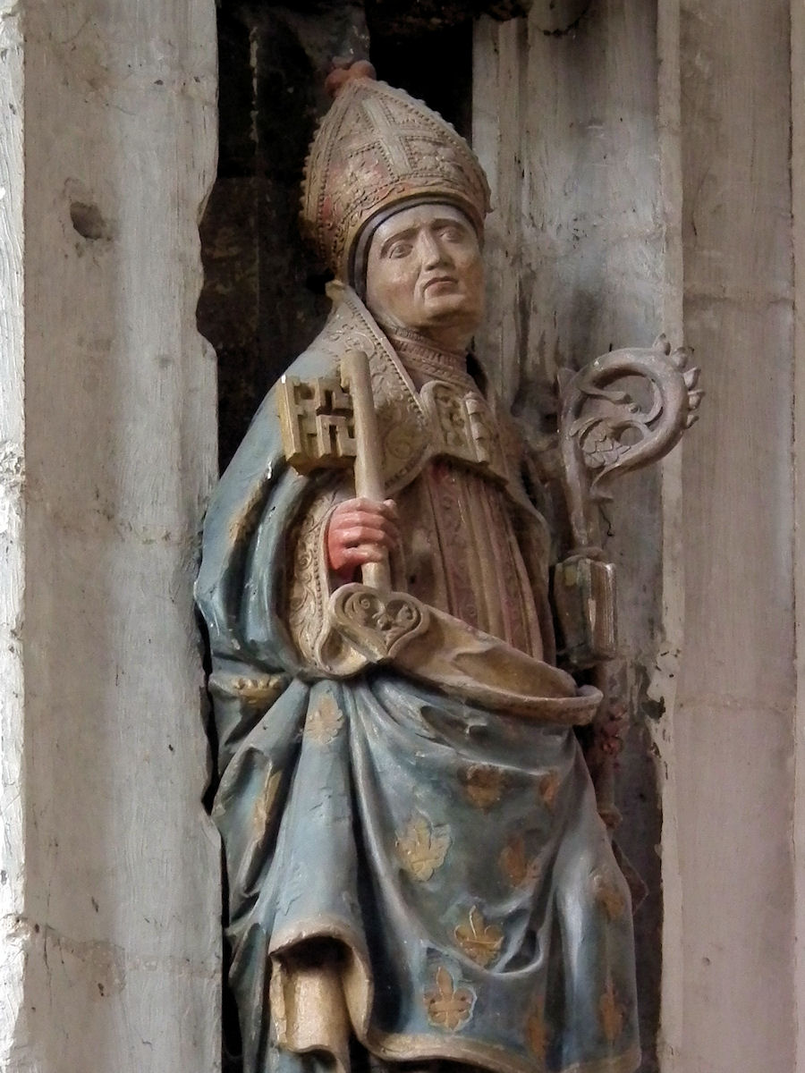 Historical or devotional representation associated with Richarius