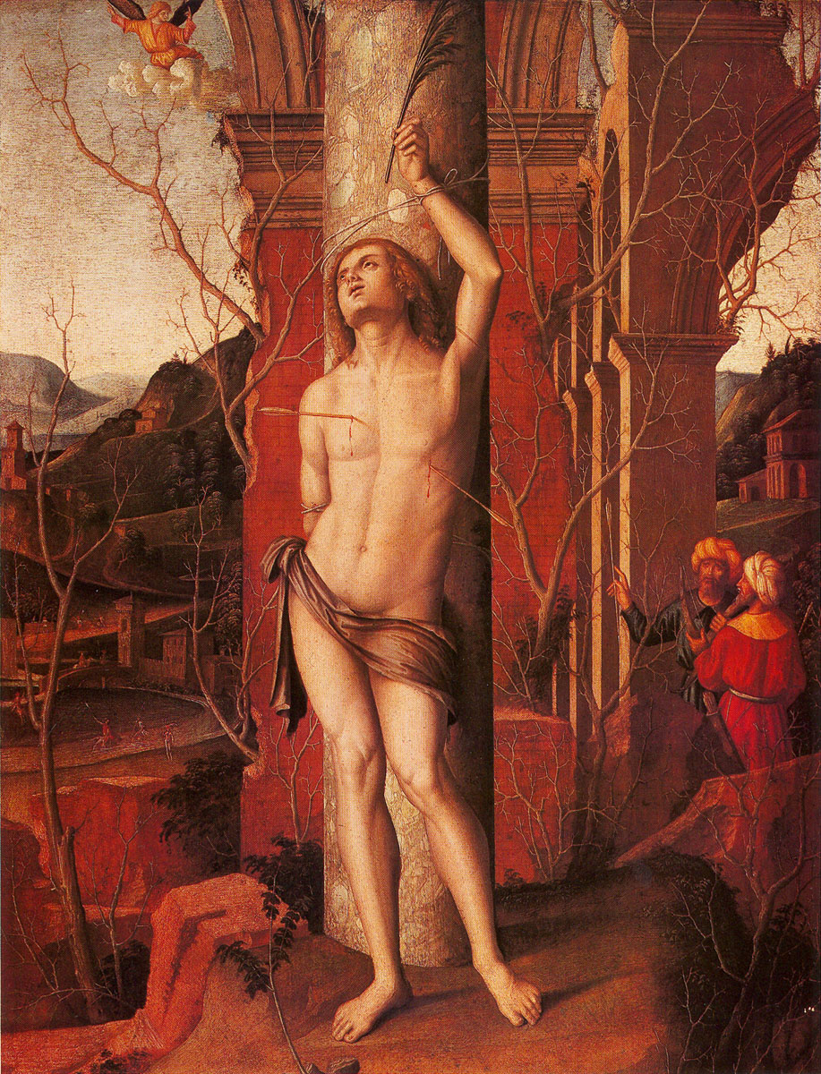Historical or devotional representation associated with Sebastian