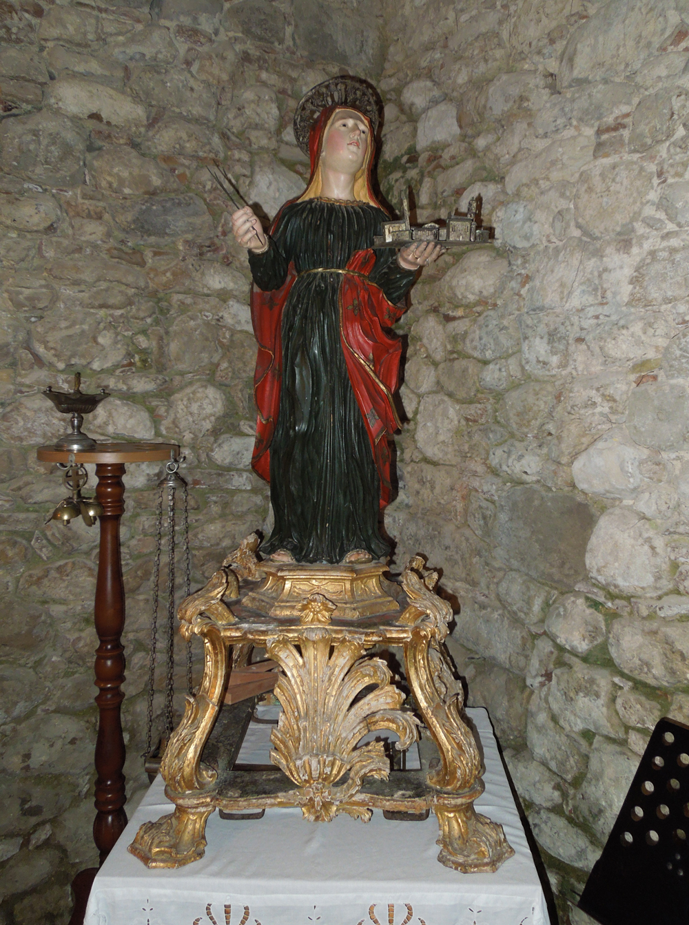 Historical or devotional representation associated with Symphorosa