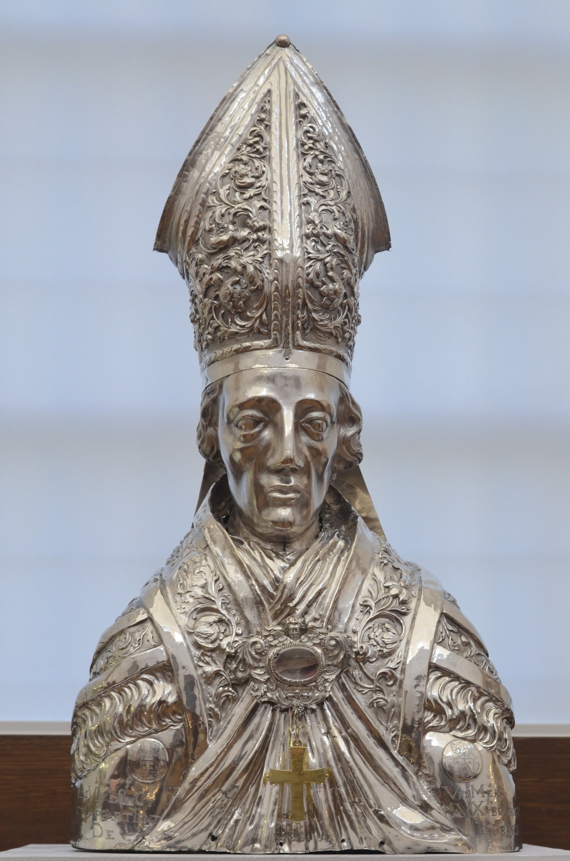 Historical or devotional representation associated with Ursmar