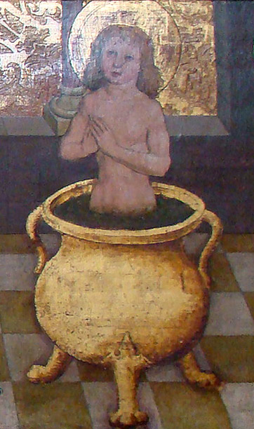 Historical or devotional representation associated with Vitus