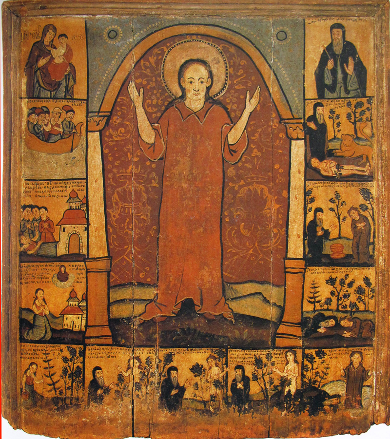 Historical or devotional representation associated with Mary of Egypt