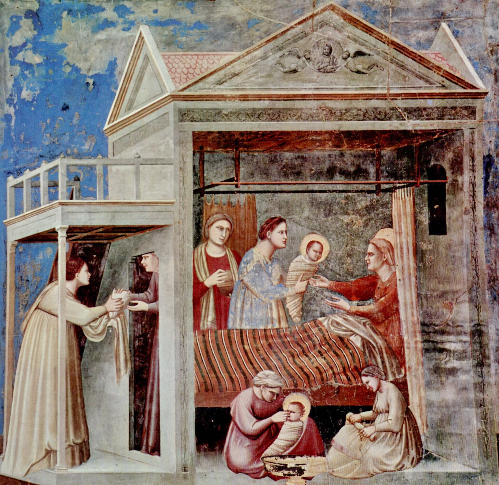 Historical or devotional representation associated with Nativity of Mary