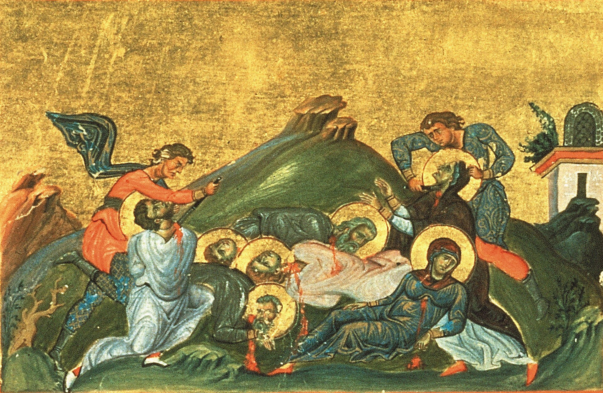 Historical or devotional representation associated with Perpetua and Felicity