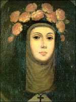 Historical or devotional representation associated with Rose of Lima