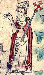 Historical or devotional representation associated with Thomas Becket